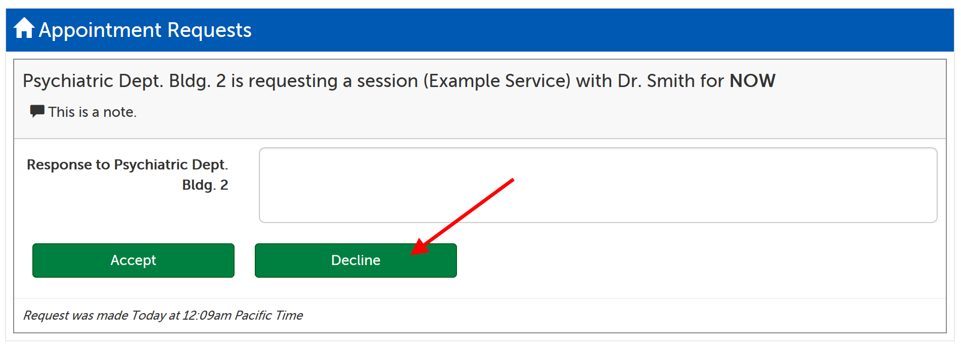 Decline option